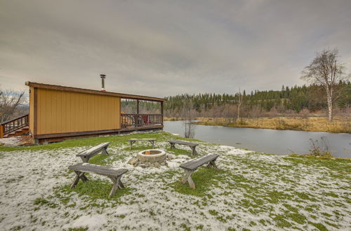 Photo 34 - Bonners Ferry Cabin w/ Wraparound Deck & Views