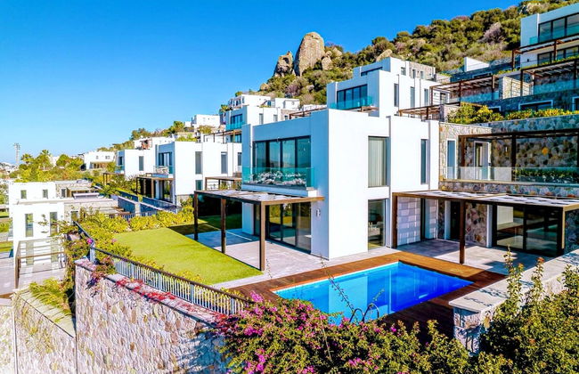 Tranquil Yalıkavak Retreat: Private Pool, Sea Views & Family Paradise - Foto 17
