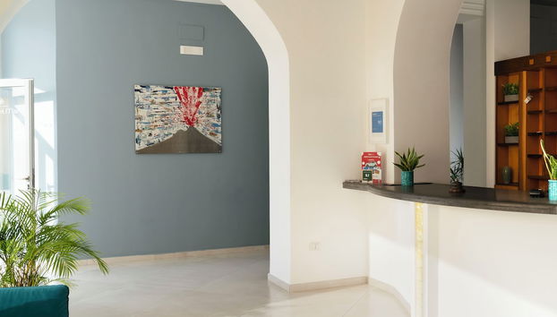 Coin salon dans le hall