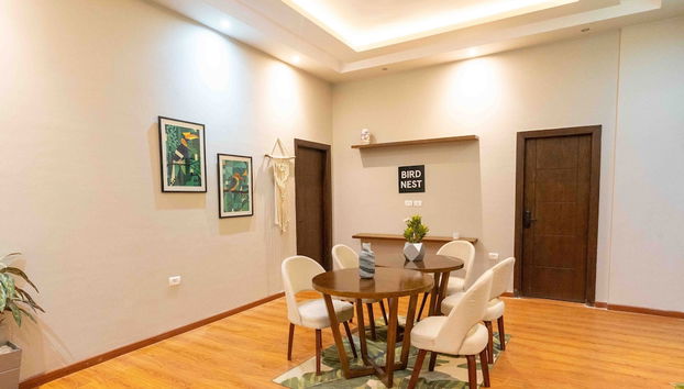 Sala de estar do lobby