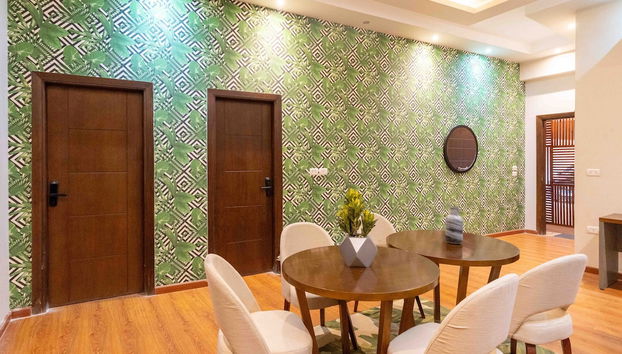 Sala de estar do lobby