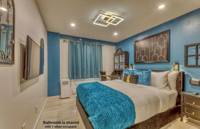 Art Deco Broadway Bedroom (with Shared Common Area) - Foto 5