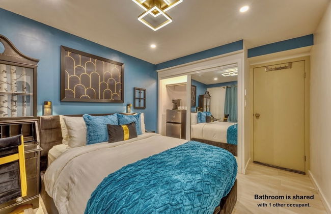 Art Deco Broadway Bedroom (with Shared Common Area) - Foto 6