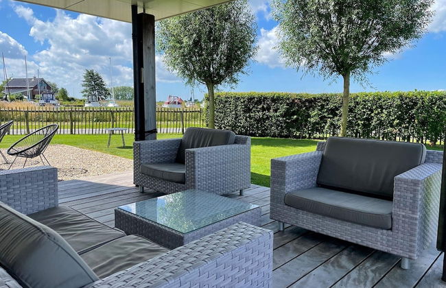 Villa by Tjeukemeer With Sauna & Whirlpool - Foto 15
