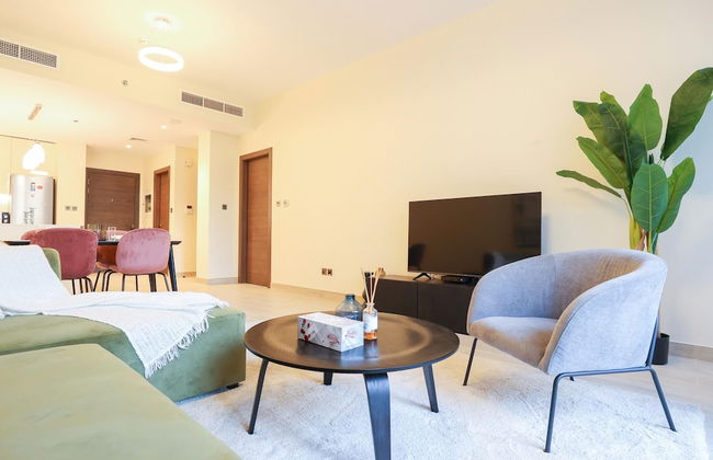 Elite LUX Holiday Homes - Enchanting 1BR Apt Games Pool Gym Access in Arjan Dubai - Foto 2