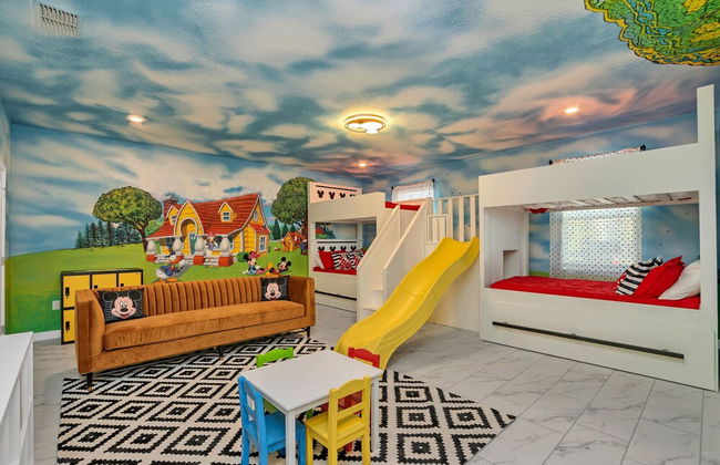 Magical Family Home 8min-disneyworld Pool Spa Sleeps 22 Stl103 - Foto 12
