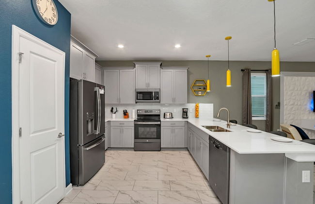 Magical Family Home 8min-disneyworld Pool Spa Sleeps 22 Stl103 - Foto 23