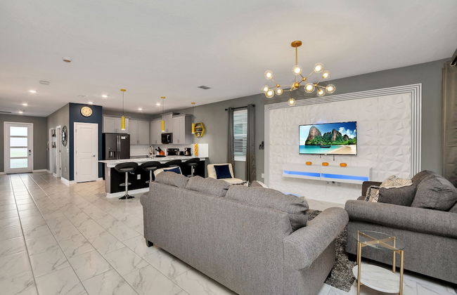 Magical Family Home 8min-disneyworld Pool Spa Sleeps 22 Stl103 - Foto 29
