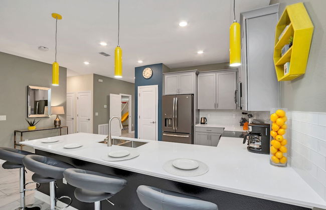 Magical Family Home 8min-disneyworld Pool Spa Sleeps 22 Stl103 - Foto 26