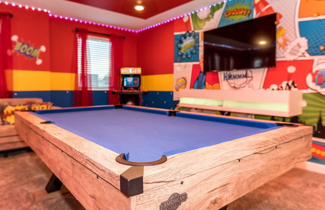 Magical Family Home 8min-disneyworld Pool Spa Sleeps 22 Stl103 - Foto 47