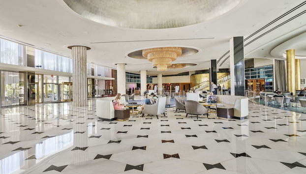 Sitzecke in der Lobby
