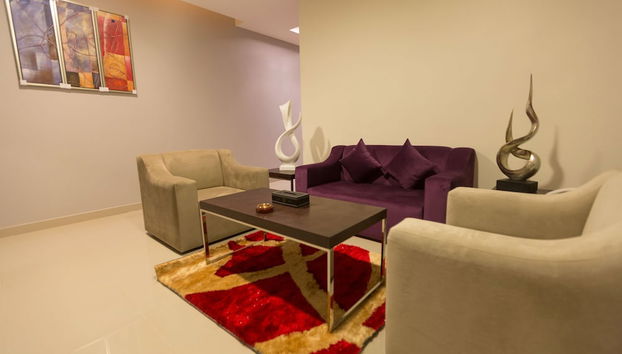 Sitzecke in der Lobby