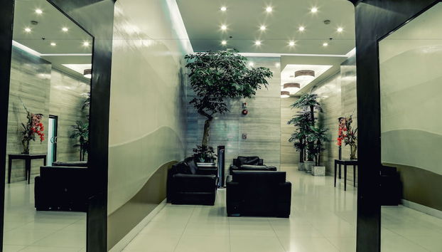 Sitzecke in der Lobby