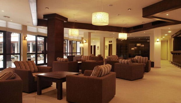 Sala de estar do lobby