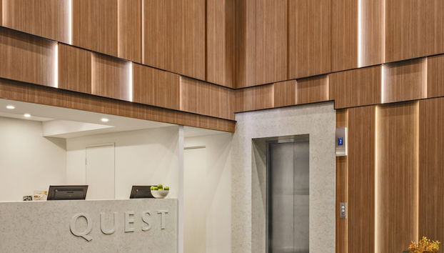 Sitzecke in der Lobby