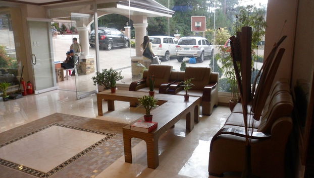 Sitzecke in der Lobby