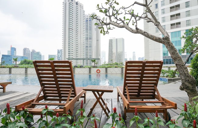 Elegant And And Spacious 1Br The Wave Kuningan Apartment - Foto 18
