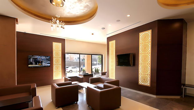 Lobby sitting area