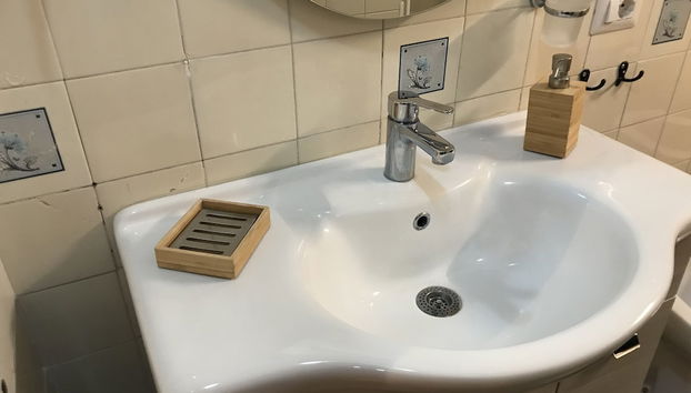 Duche na casa de banho
