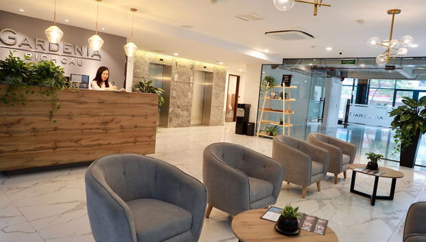 Sitzecke in der Lobby