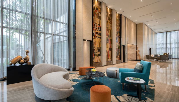 Sitzecke in der Lobby
