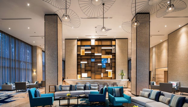 Sitzecke in der Lobby