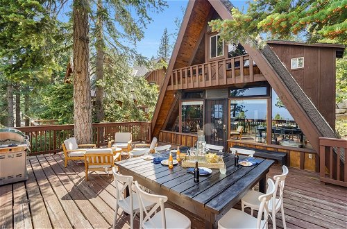 Photo 1 - Horizon by Avantstay Stunning A-frame Cabin w/ Hot Tub, Billiards, Lake Views