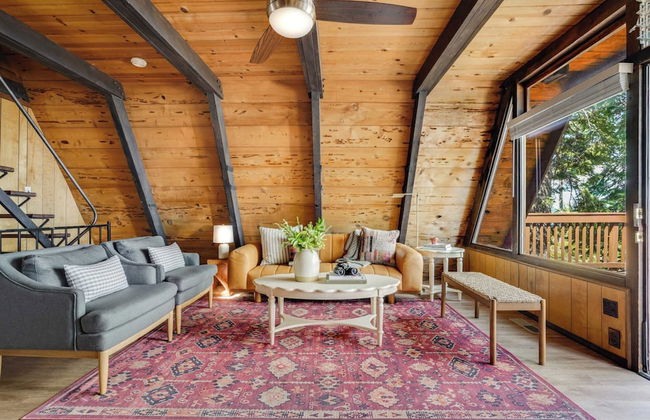 Horizon by Avantstay Stunning A-frame Cabin w/ Hot Tub, Billiards, Lake Views - Foto 5