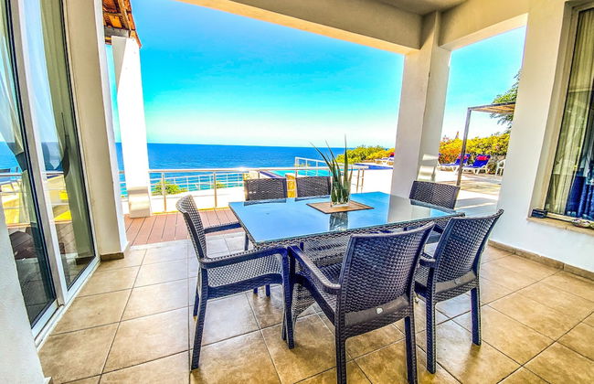 Ocean View Family Villa, Sleeps 2-10, Private Pool, Wifi, Internet Tv & Acs - Foto 54