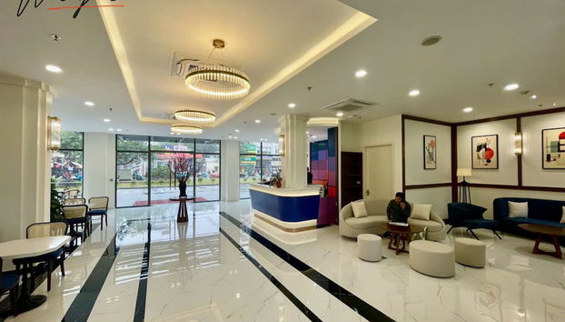Sitzecke in der Lobby