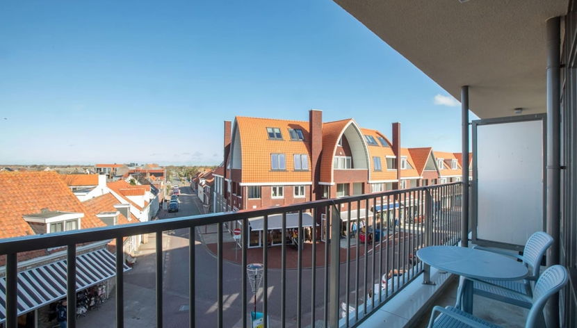 Blick von der Unterkunft