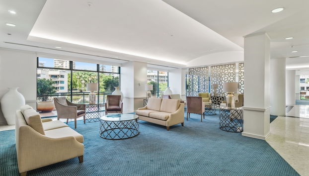 Sitzecke in der Lobby
