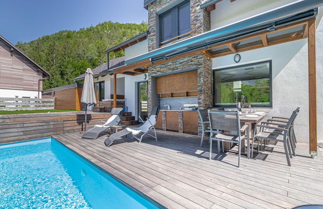 Pool Villa Katja Kranjska Gora - Foto 11
