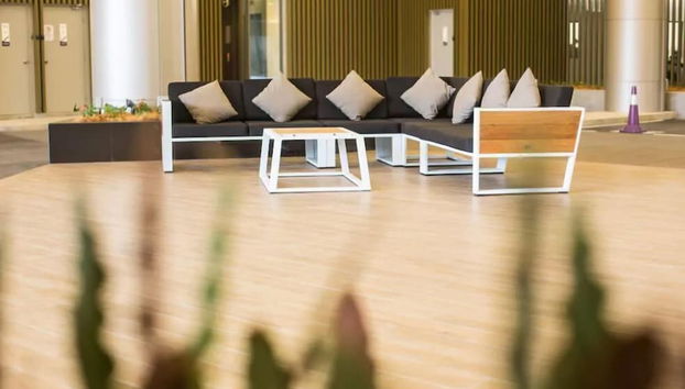 Sala de estar do lobby