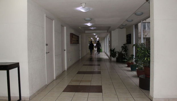 Interior entrance