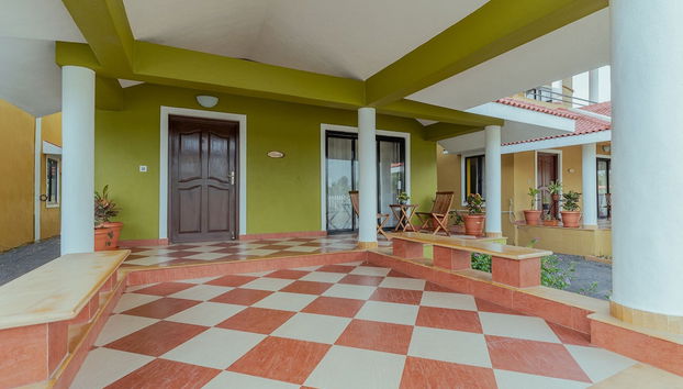 Interior entrance