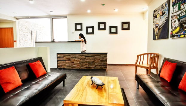 Lobby sitting area