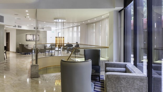 Sitzecke in der Lobby