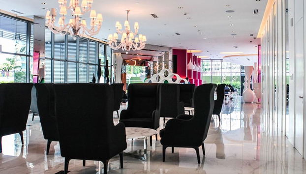 Sitzecke in der Lobby