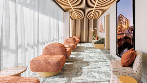 Sala de estar do lobby