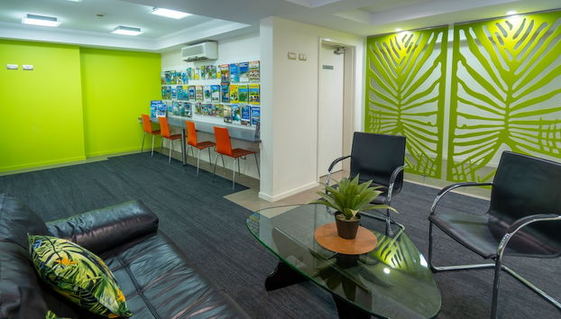 Sala de estar do lobby