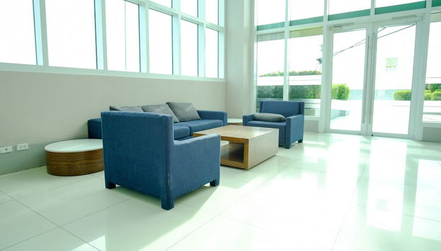 Zona de estar del vestíbulo