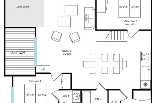 Foto 18 - Appartement Ecrin 426