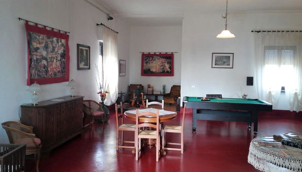 Zona de estar del vestíbulo