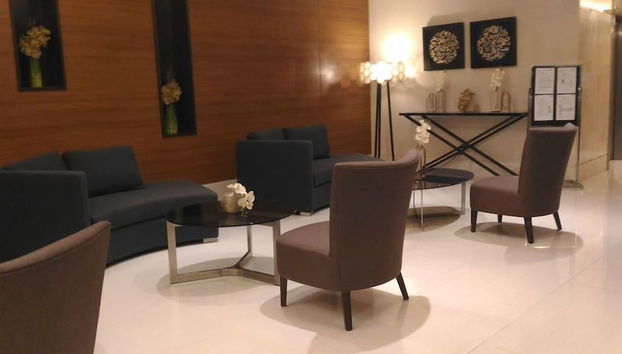 Sitzecke in der Lobby