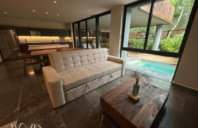 2BR w Private Pool Near the Beach Spacious Stay - Foto 2