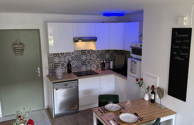 Suite Eden Spa, Appart’hôtel bien être , Patio - Foto 16