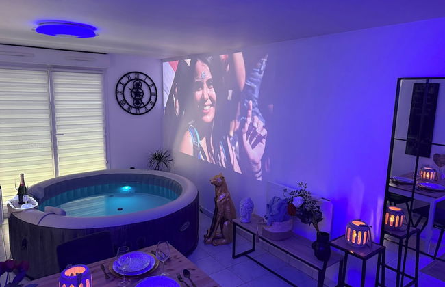 Suite Eden Spa, Appart’hôtel bien être , Patio - Foto 18