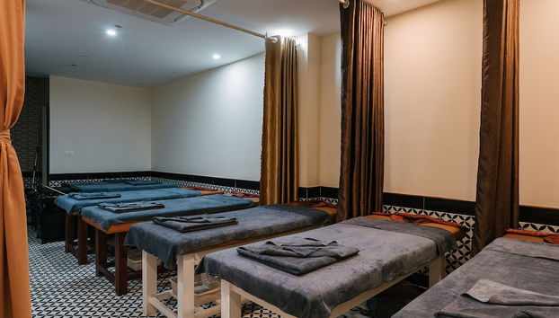 Coin salon dans le hall
