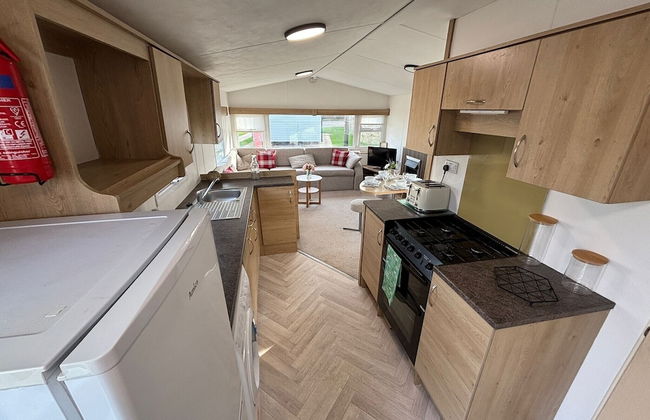 Cozy Coastal Caravan in Eyemouth - Foto 4